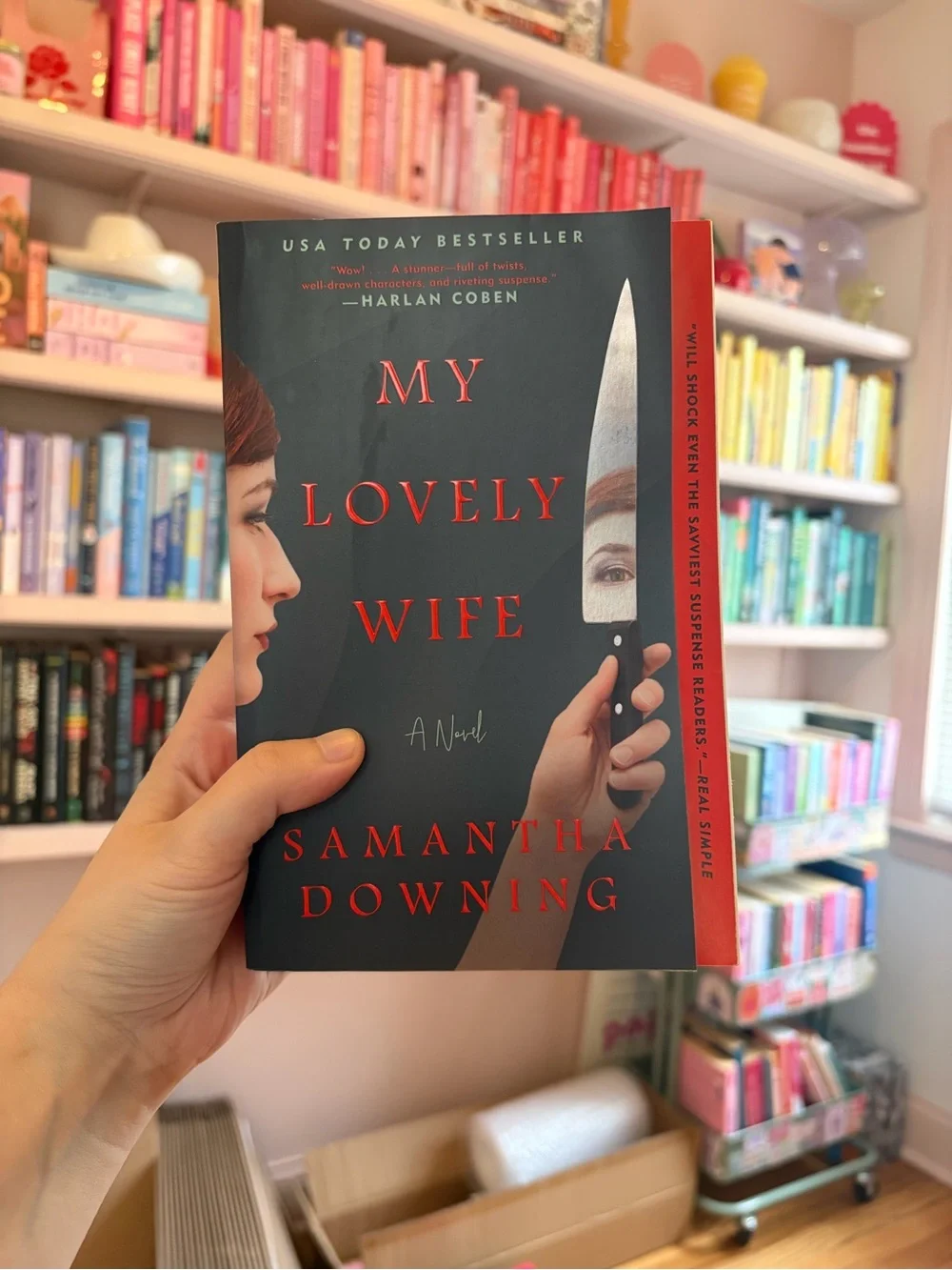 My Lovely Wife by Samantha Downing— Black & Red Edition